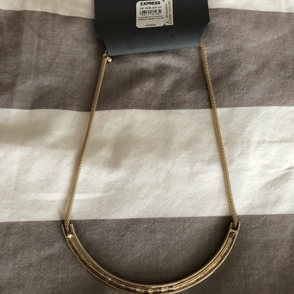 EXPRESS Gold Necklace - Picture 2 of 4